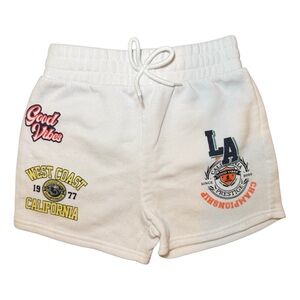 SOLD 🤍 Stella Tweed Girls Sweat Shorts • Leisure Activewear • Size Large Kids